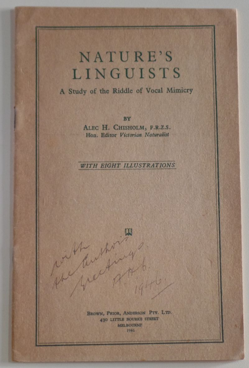 Image for Nature's Linguists. A Study of the Riddle of Vocal Mimicry