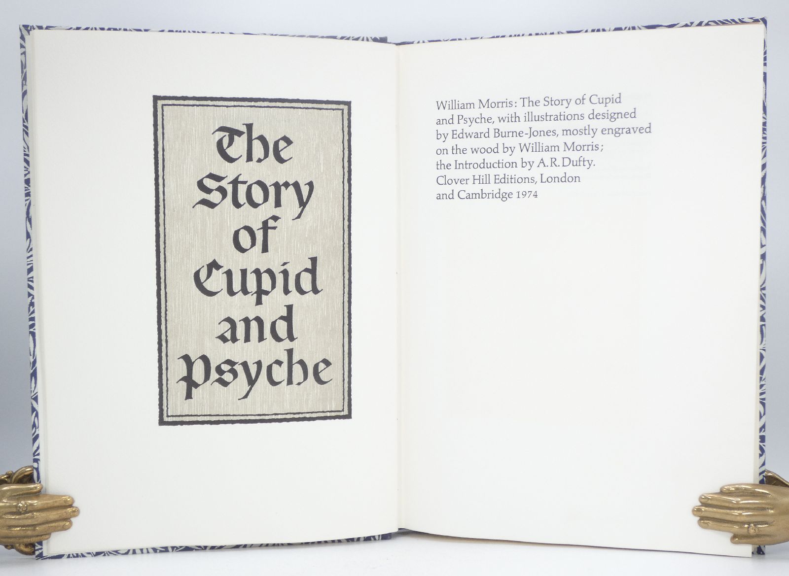 William Morris: The Story of Cupid and Psyche [2 Volume Set in Slipcase]