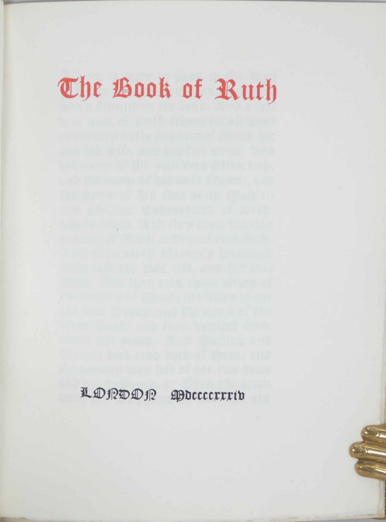 Ruth Reed Books The Book of Ruth