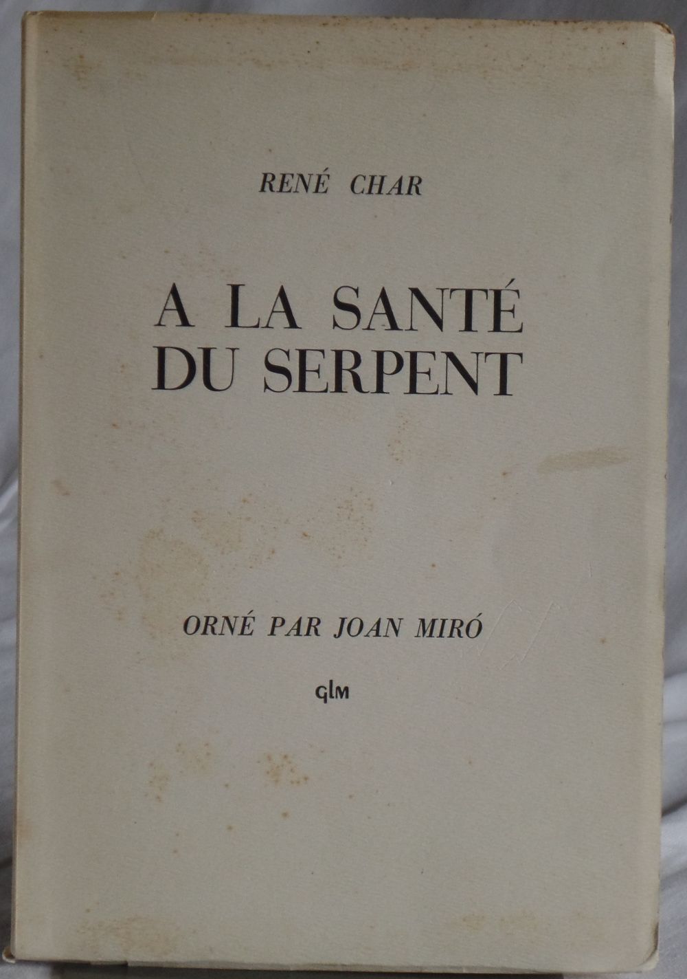Image for A La Sante Du Serpent