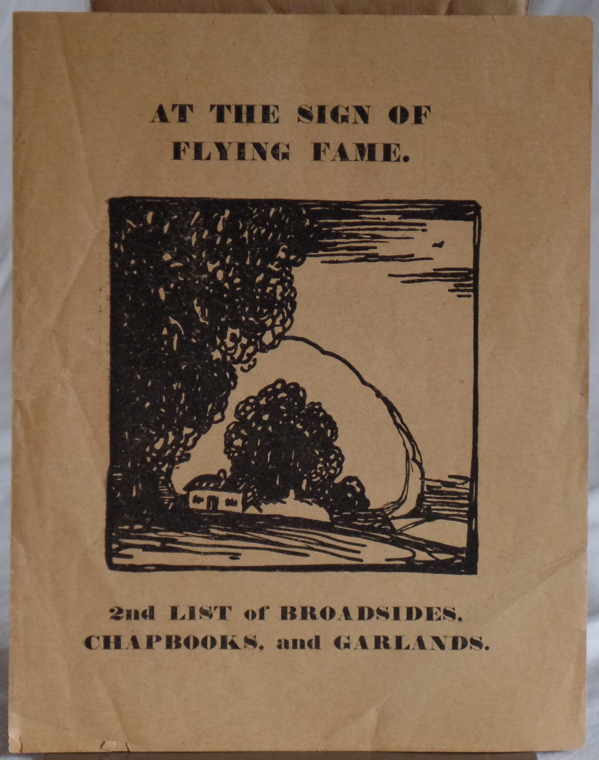 Image for At the Sign of Flying Fame. 2nd List of Broadsides, Chapbooks, and Garlands