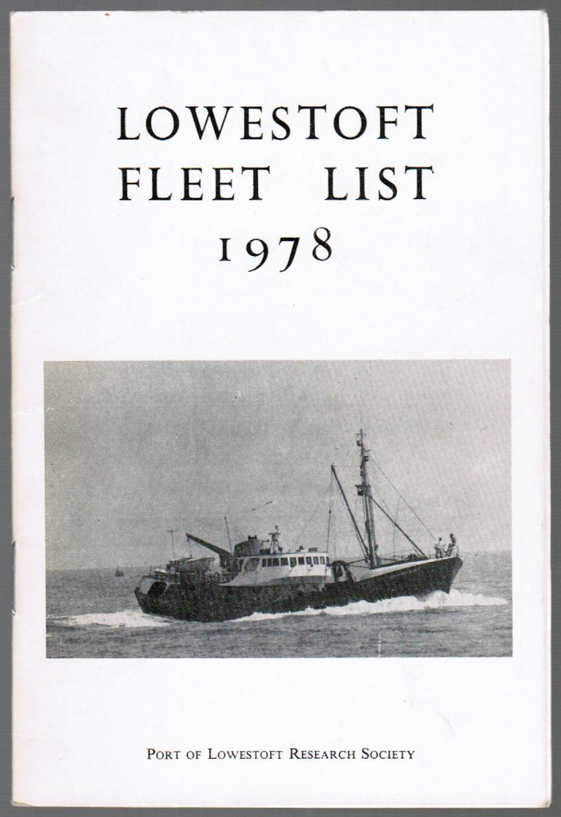 Image for Lowestoft Fleet List 1978