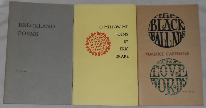 Image for Contemporary Norfolk Poets, Series Numbers 1, 2 & 3; Breckland Poems, O Mellow Me, The Black Ballads and the Love Words