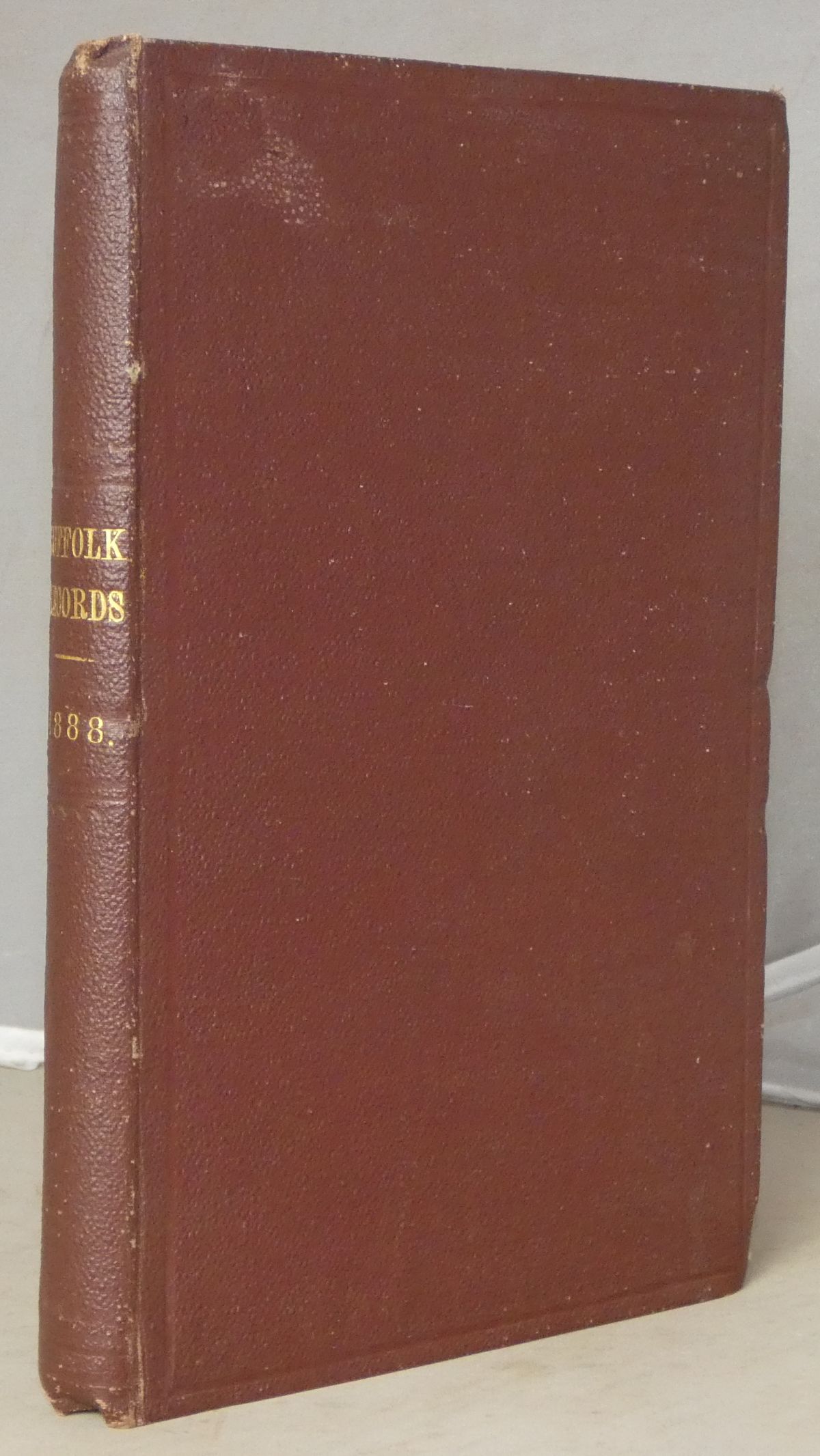 Image for The Suffolk Records 1888