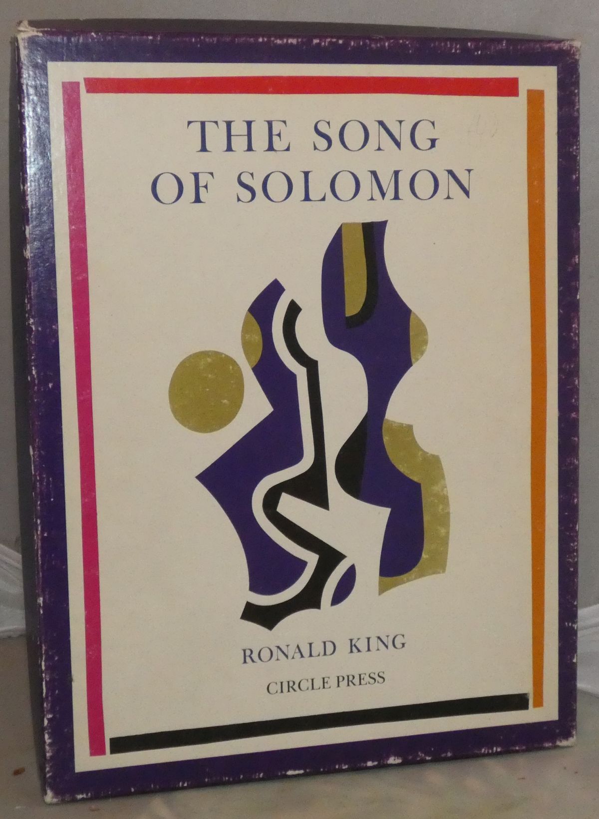Image for The Song of Solomon from the Old Testament with Original Screen Images Designed and Printed By Ronald King