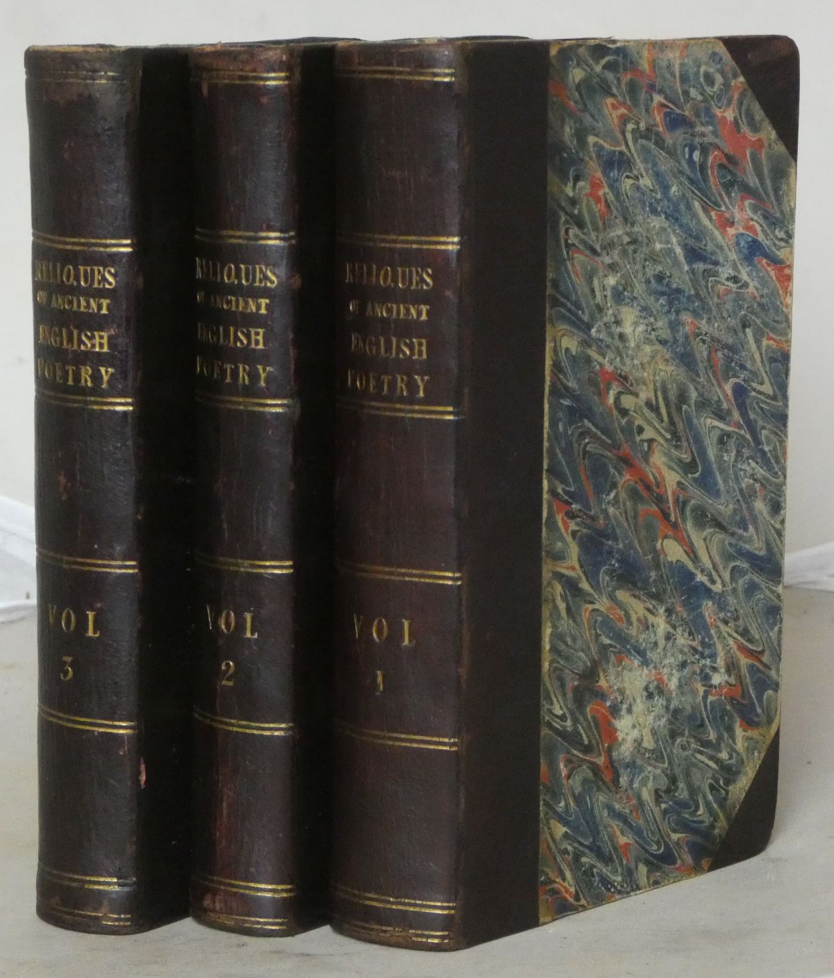 Image for Reliques of Ancient English Poetry: Consisting of Old Heroic ballads, Songs, and Other Pieces of Our Earlier Poets, Together with Some Few of Later Date [3 Volume Set]