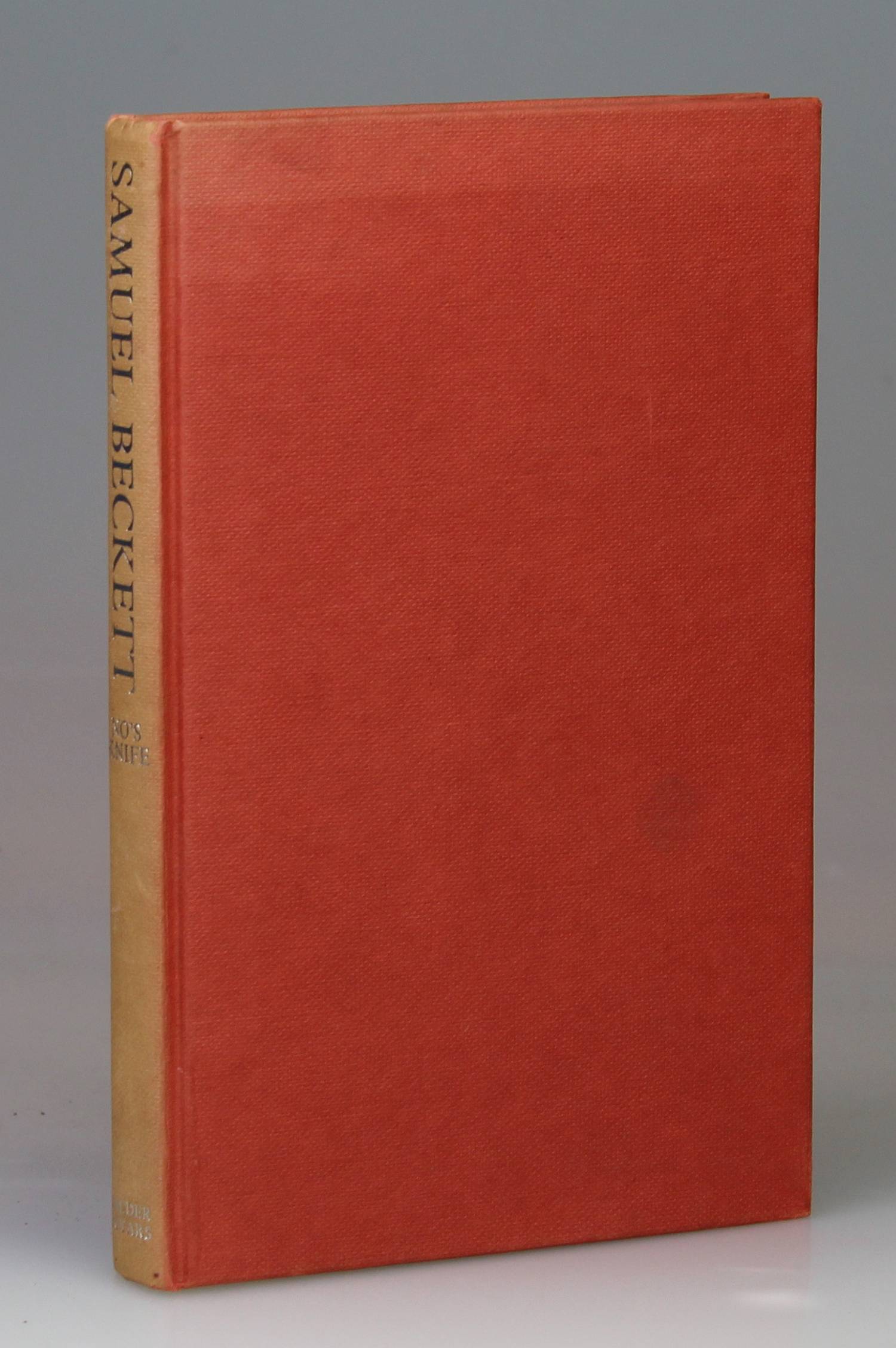 Image for No's Knife: Collected Shorter Prose 1945-1966
