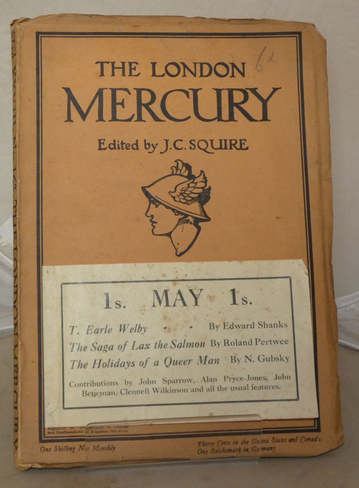 Image for The London Mercury May 1933, Vol. XXVIII, No. 163