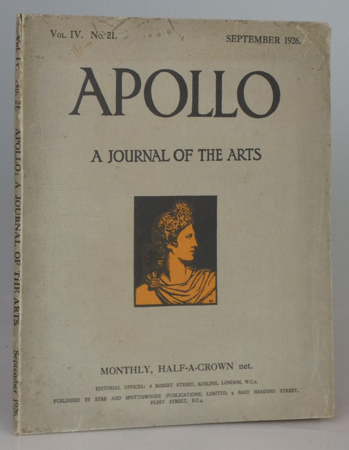 Image for Apollo: A Journal of the Arts: Vol. 4, No. 21, September 1926